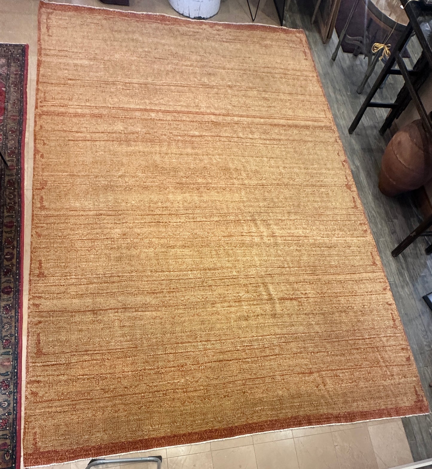 Oscar Isberian Hand Knotted Indian Rug (Approx. 14'4x9'9) (0N6001)