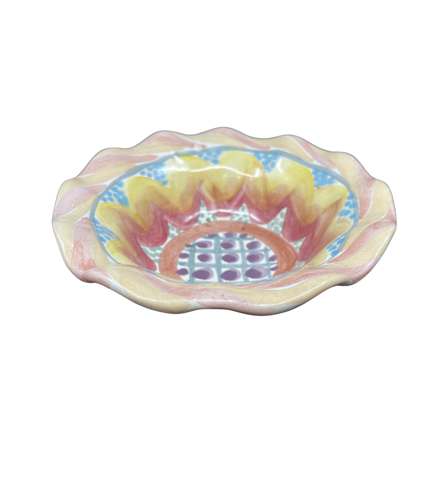 Mackenzie-Childs Vintage Keukenhof Bowl 5" (01200A)