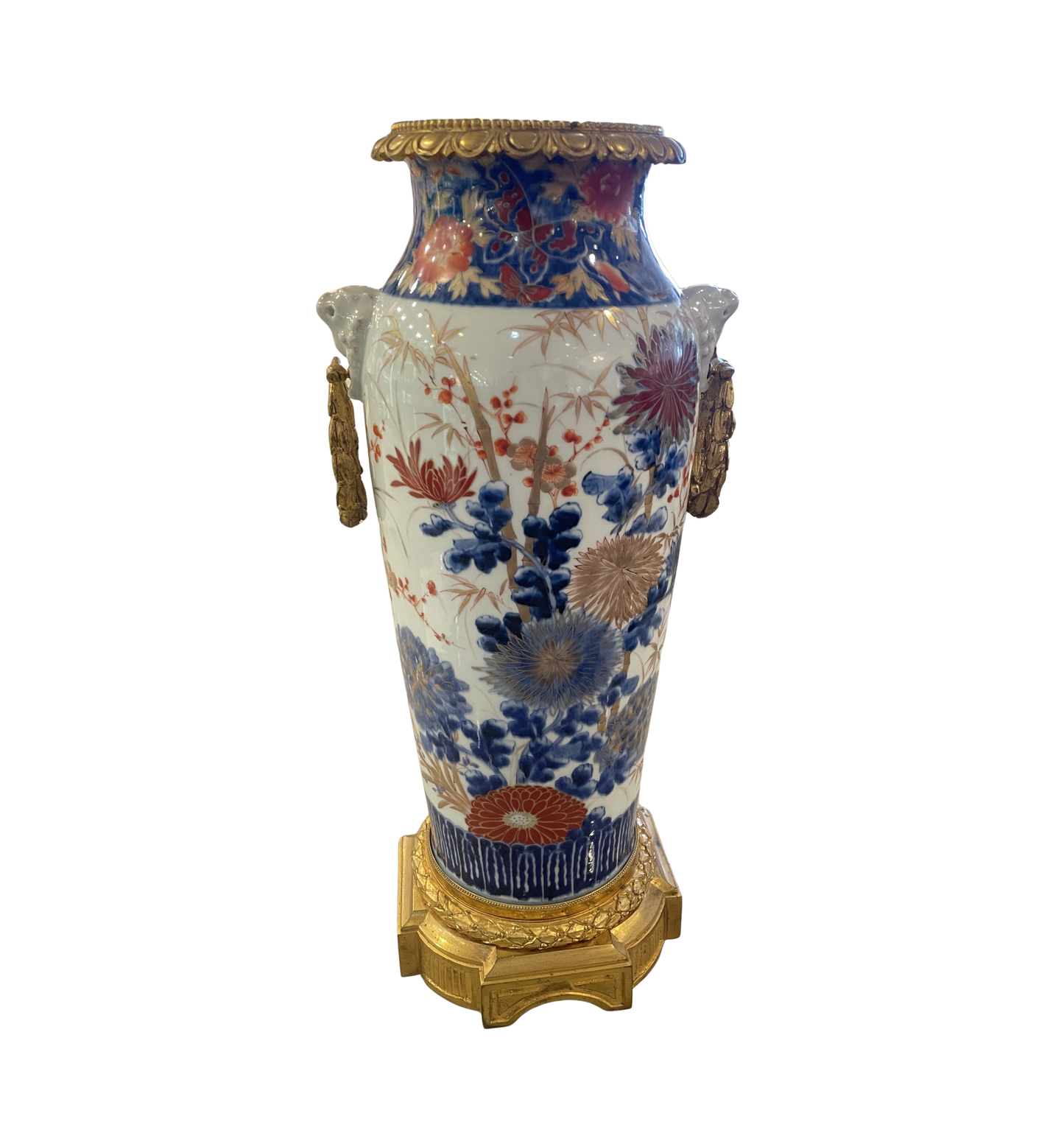 Imari Ormolu Mounted Porcelain Vase (0O4008)