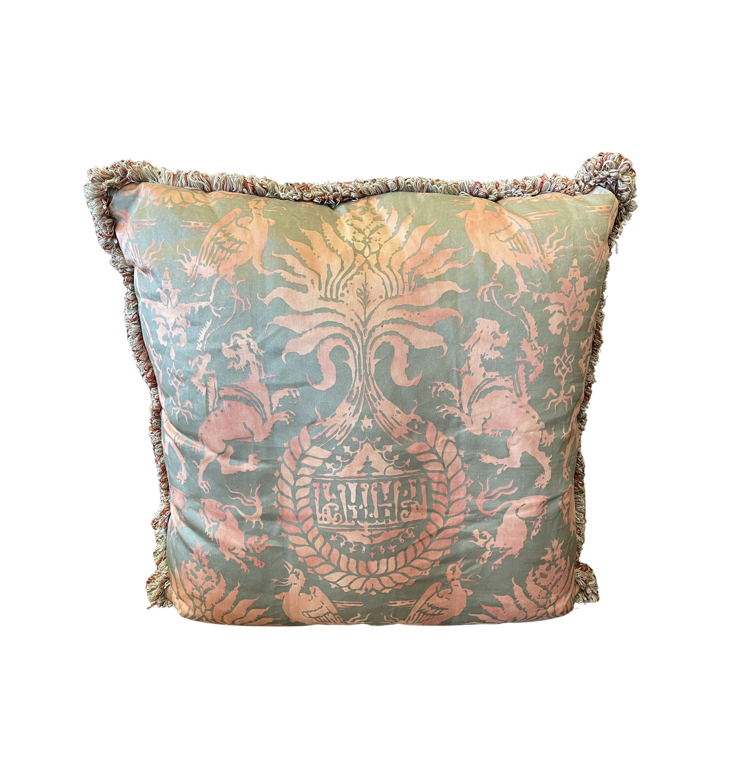 Fortuny Pillow with Dragons (Two available 0KP00U)