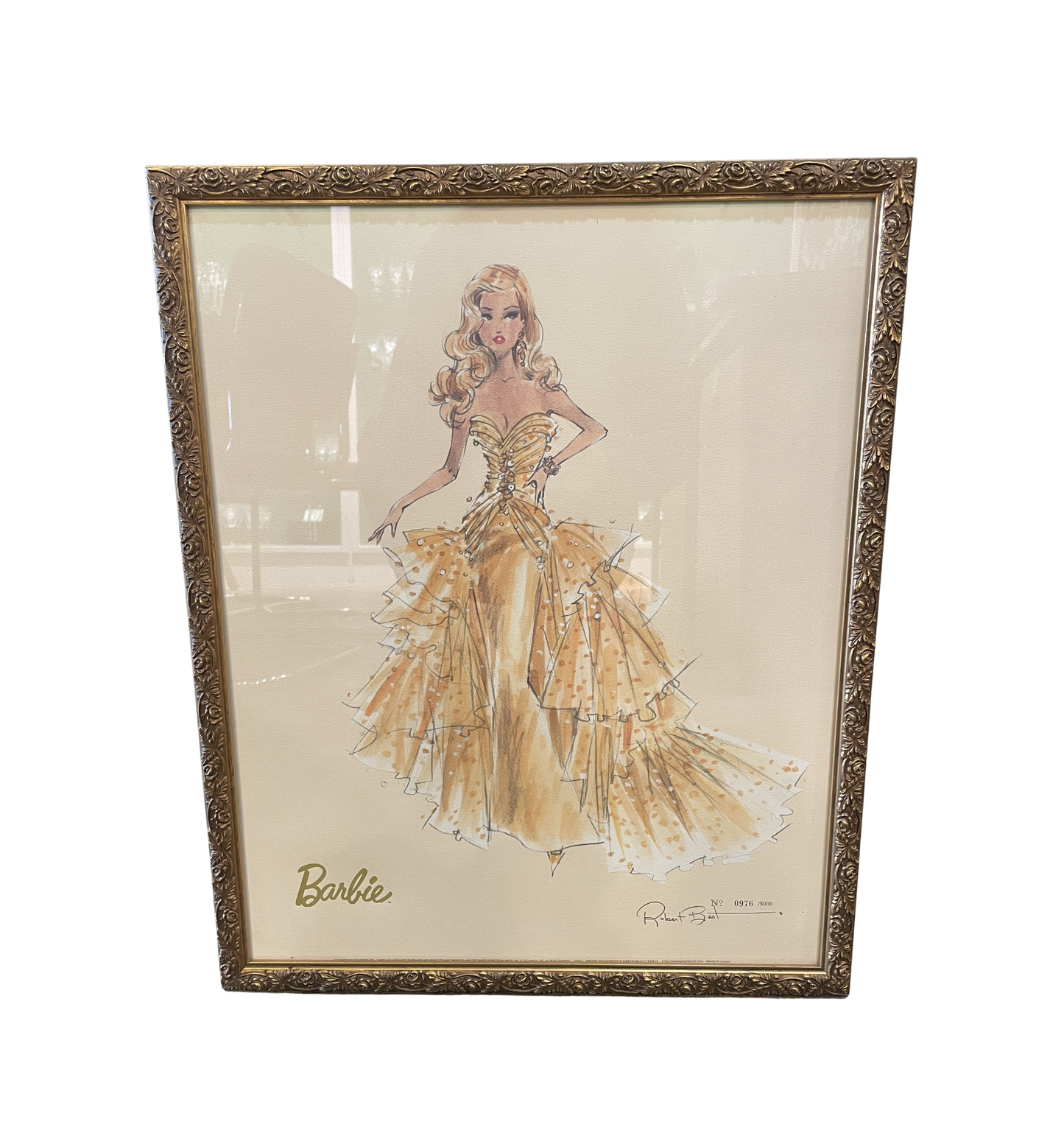 Robert Best "Barbie" Lithograph (01D029)