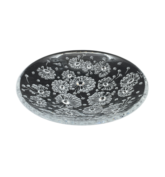 Lalique Bucolique Dandelion Bowl, 13.5", with box (03300A)