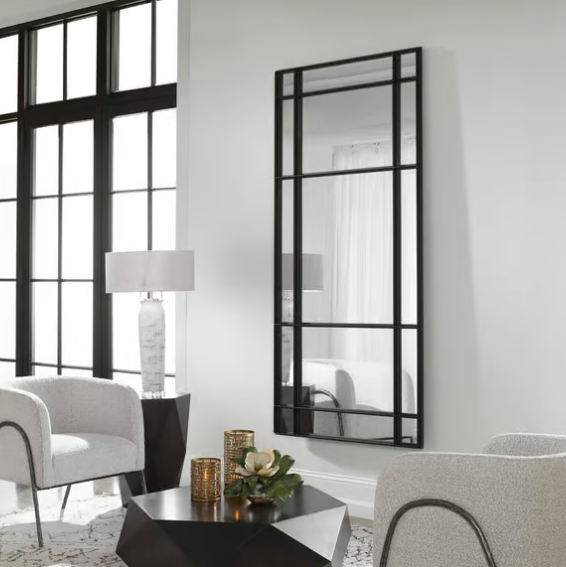 Uttermost Spurgeon Iron Leaning Mirror (Two available 0N200T and 0N200U)