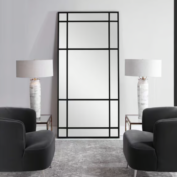 Uttermost Spurgeon Iron Leaning Mirror (Two available 0N200T and 0N200U)