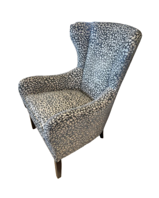 Arhaus Marconi Cheetah Print Occasional Chair (0DD002)