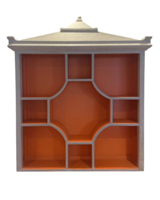 Dorothy Draper Style Chinoiserie Shelf (0B2004)