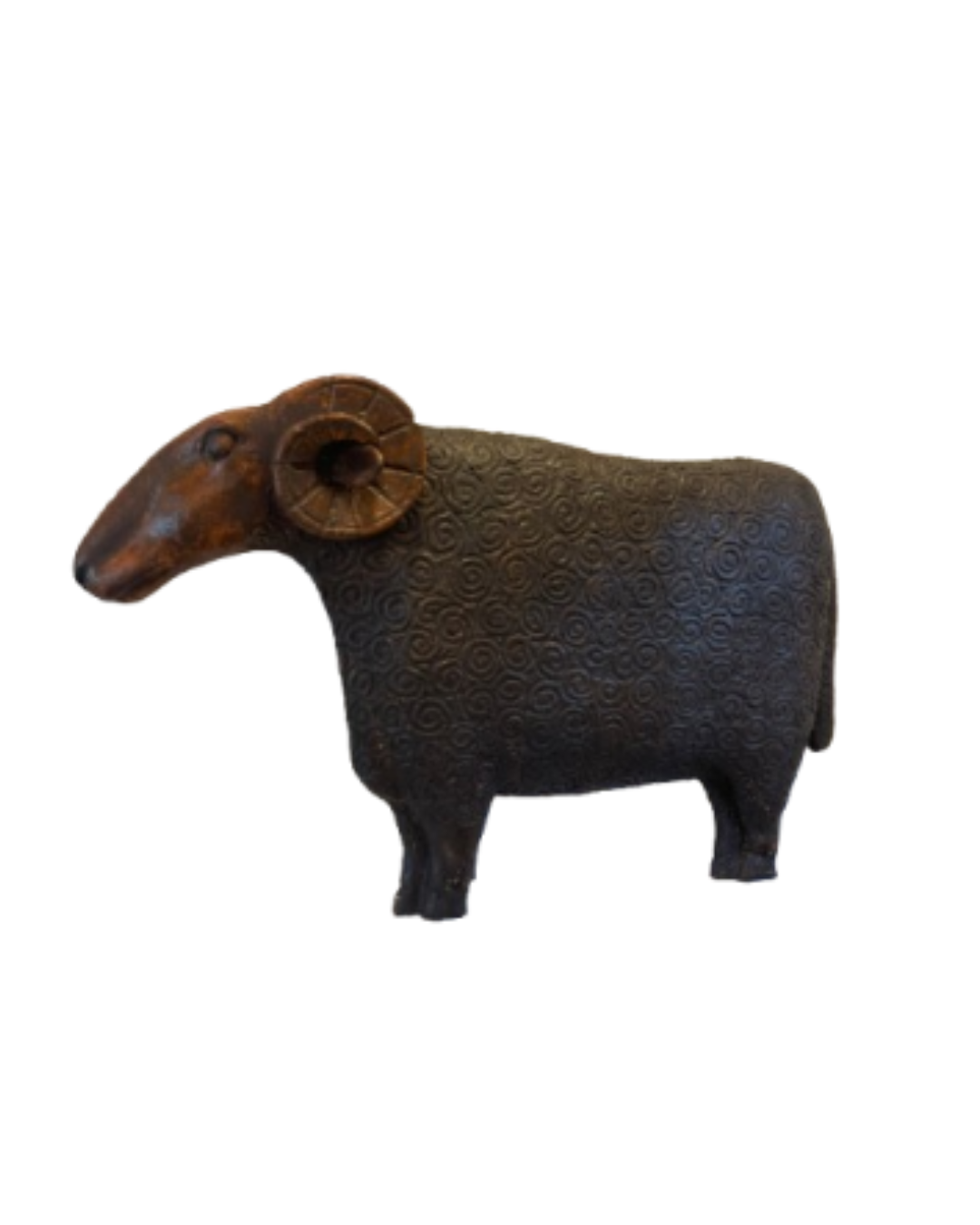 Old Plank Road Cast Reproduction Ram Sign (00Z006)