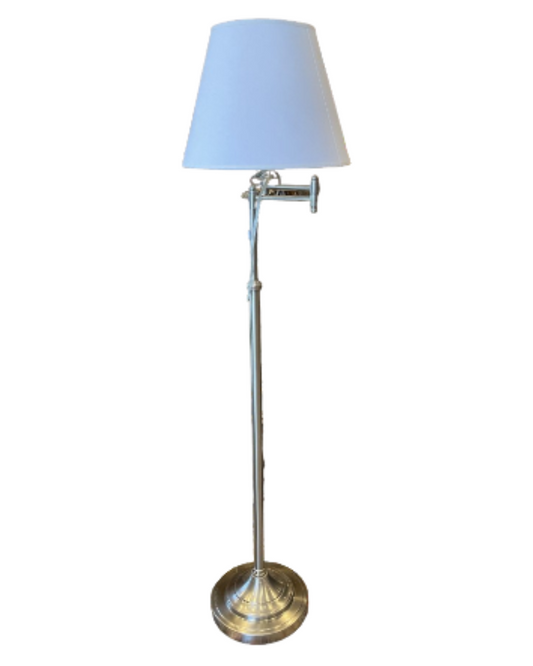 Chrome Armed Floor Lamp