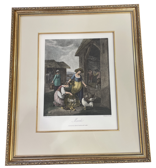 Bartolozzi Engraving "March" (0AN006)