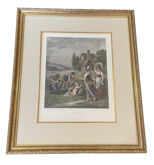 Bartolozzi Engraving "August" (0AN006)