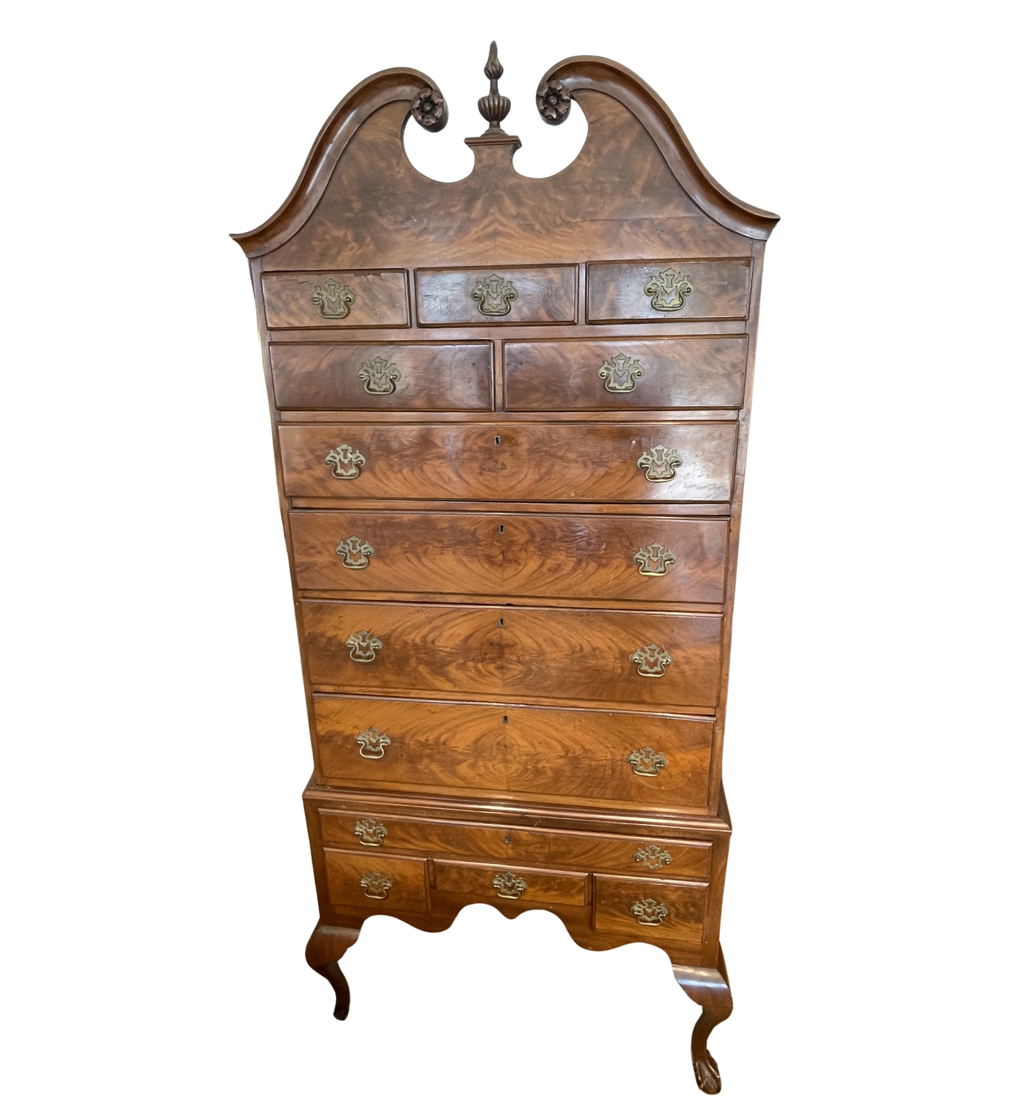 Antique 19th Century East Coast Chest on Chest/Highboy AS IS (0G7007)