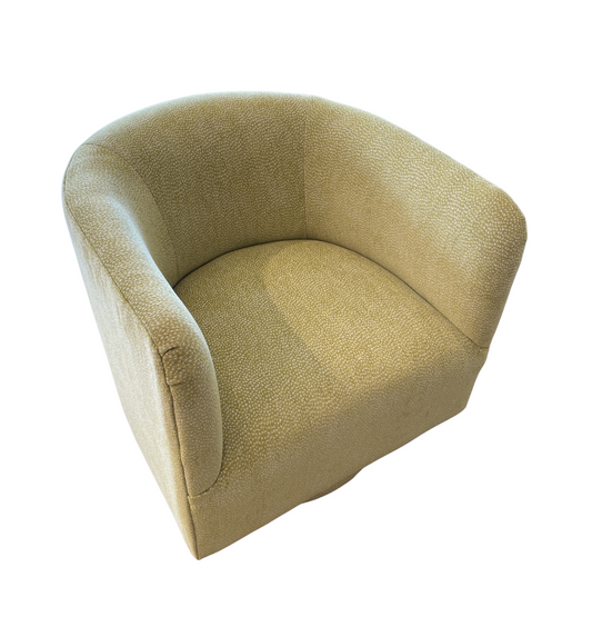 CR Laine Upton Swivel Chair in Chartreuse (Two Available) (0CH004)