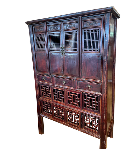 Chinese Chickencoop Cabinet AS IS (0G100F)