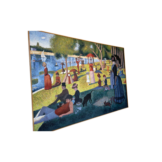 Georges Seurat "A Sunday Afternoon..." Painting on Canvas Reproduction (20573)