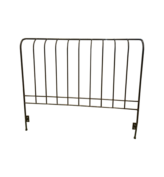 Queen Forged Iron Headboard With Rolled Top (headboard only) (0N200H)