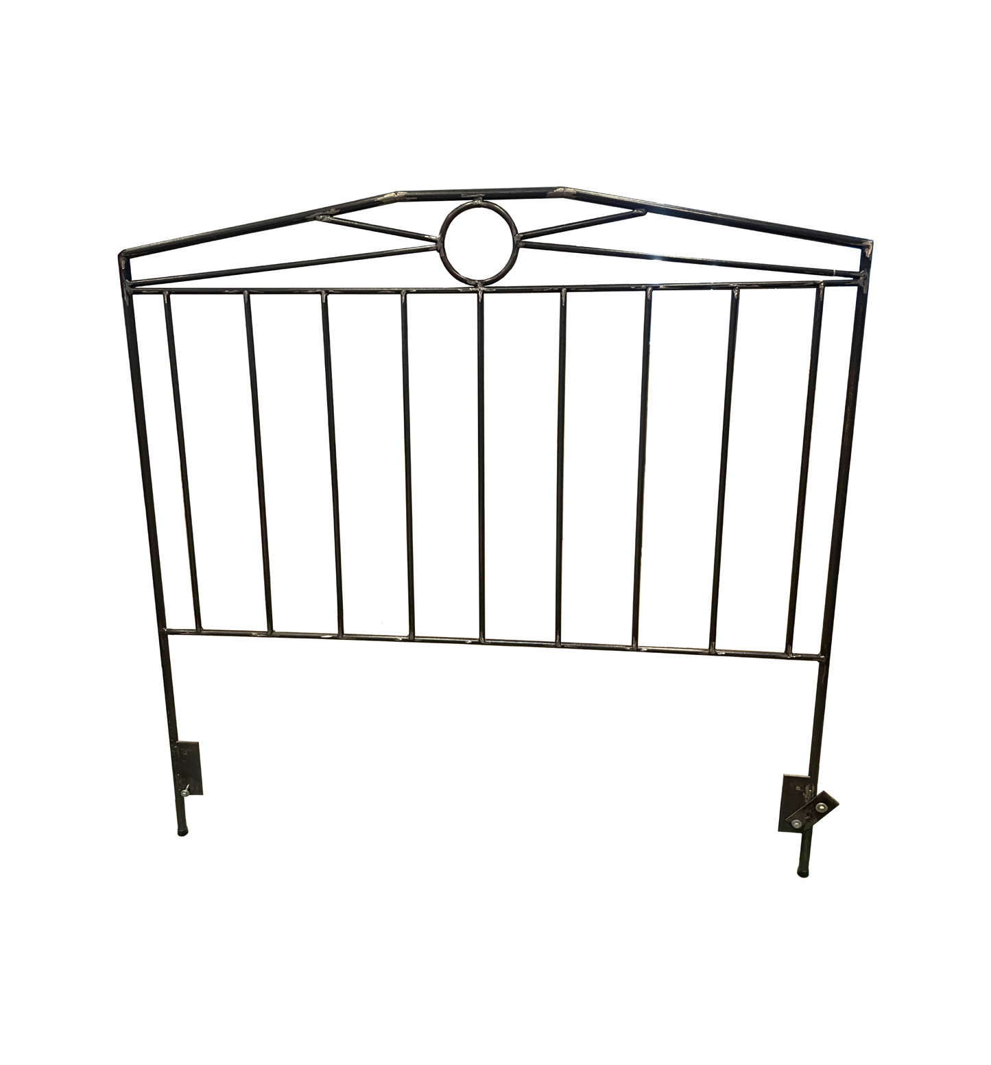 Queen Forged Iron Headboard With Circle Detail (headboard only) (0N200G)