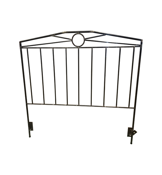 Queen Forged Iron Headboard With Circle Detail (headboard only) (0N200G)