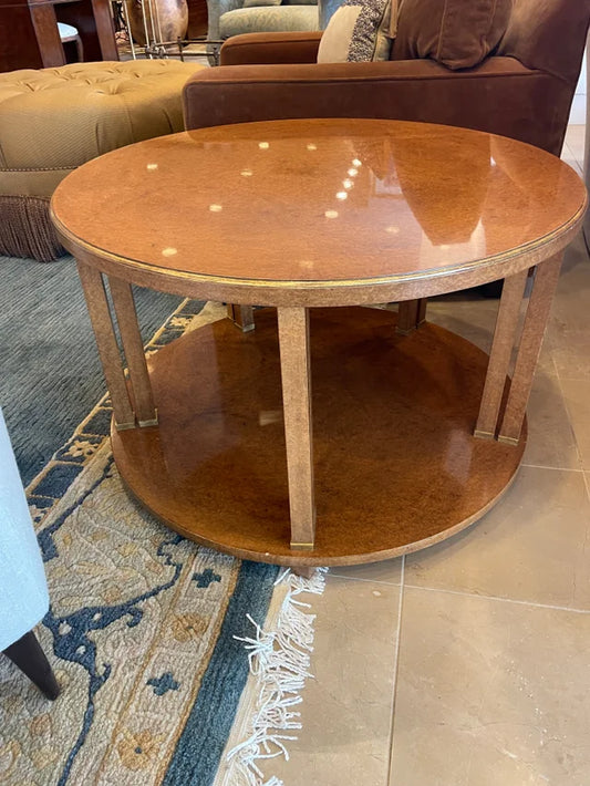 Scott Himmel Tiered Round End Table