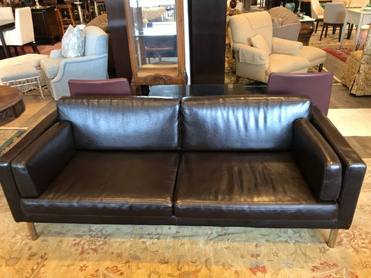 Post Modern Style IKEA Leather Couch